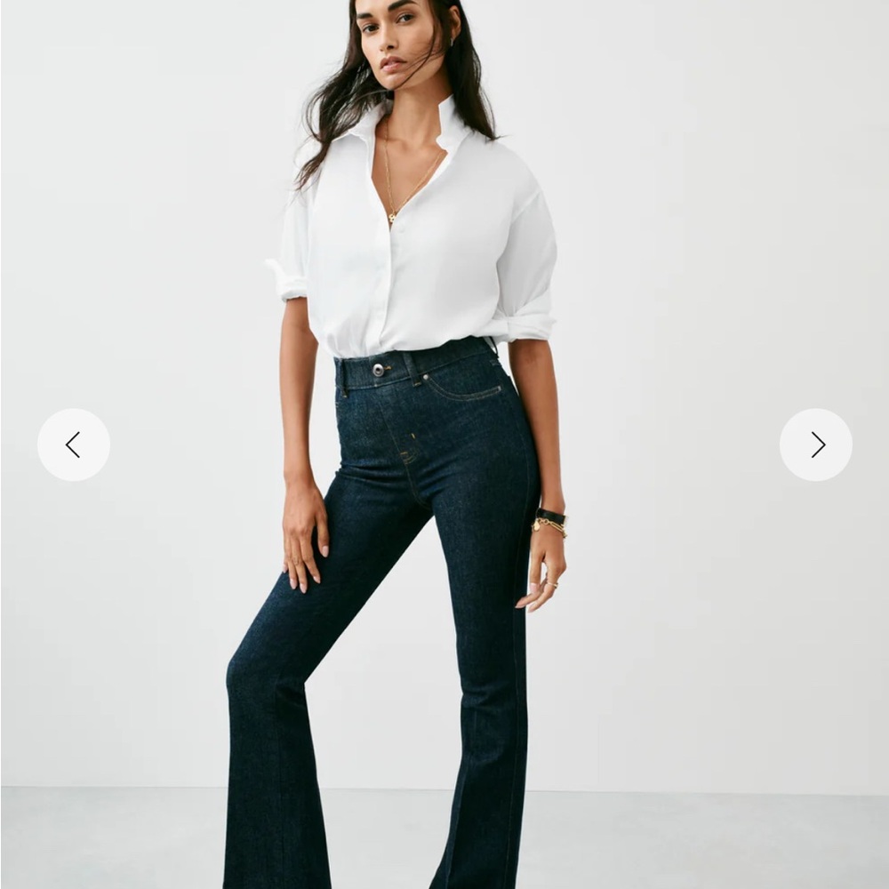 SPANXshape™ Original EveryWear Flare Jeans | Raw Indigo